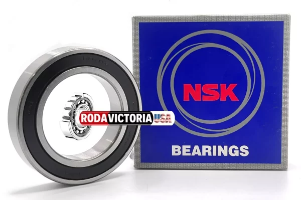 NSK 6010 VV C3 Ball Bearing, Rubber Sealed Non Contact Seals 50x80x16 mm