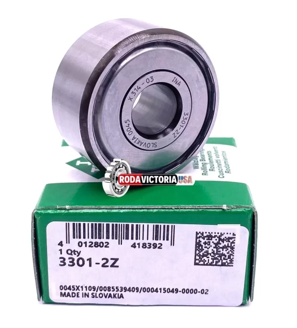INA 3301 ZZ Angular Contact Ball Bearing 12x37x19 mm - Image 3