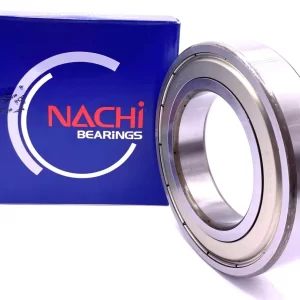 NACHI 6215 ZZ Deep Groove Ball Bearing, Metal Shielded 75x130x25 mm