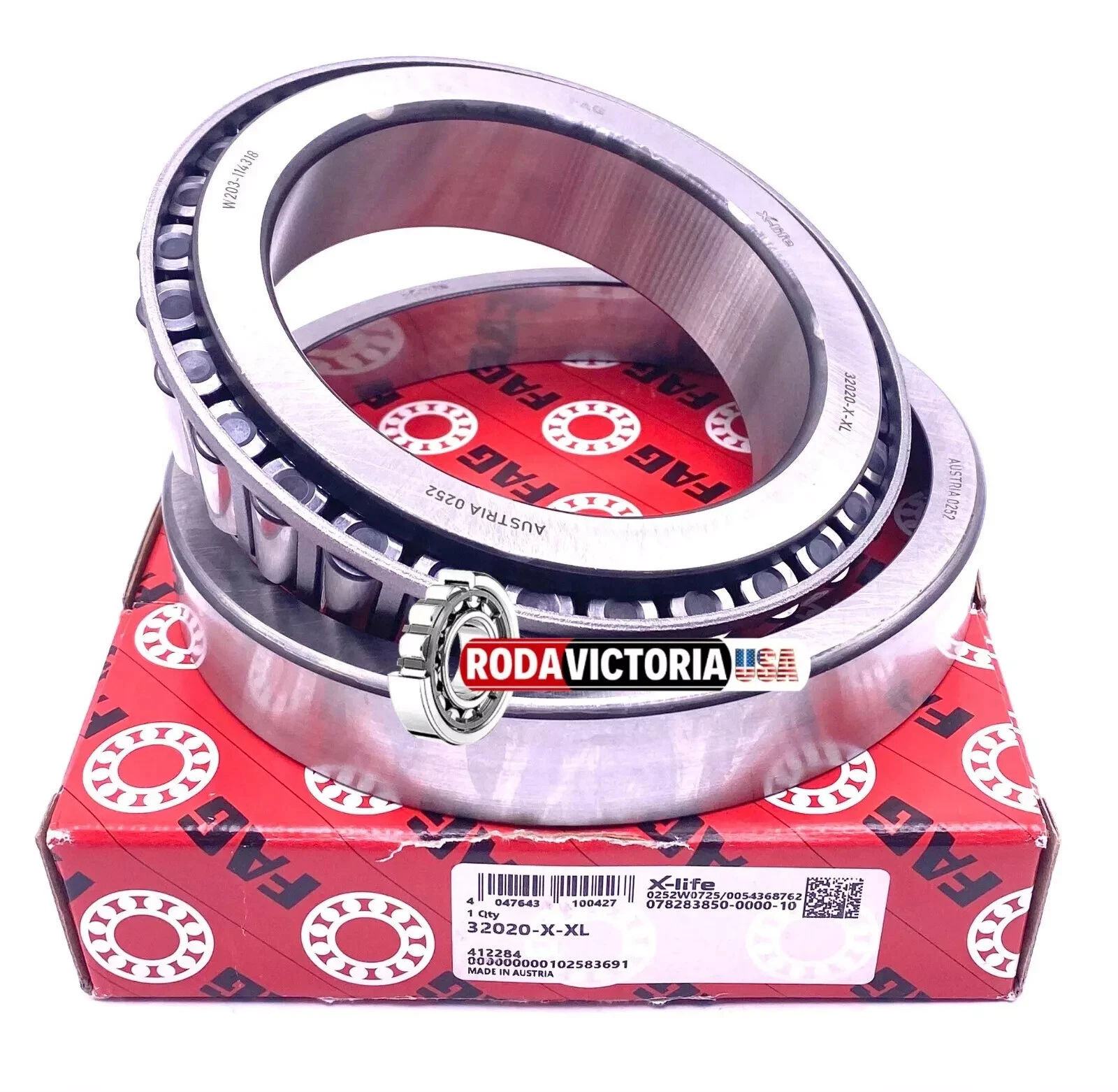 FAG 32020 X Tapered Roller Bearing 100x150x32 mm