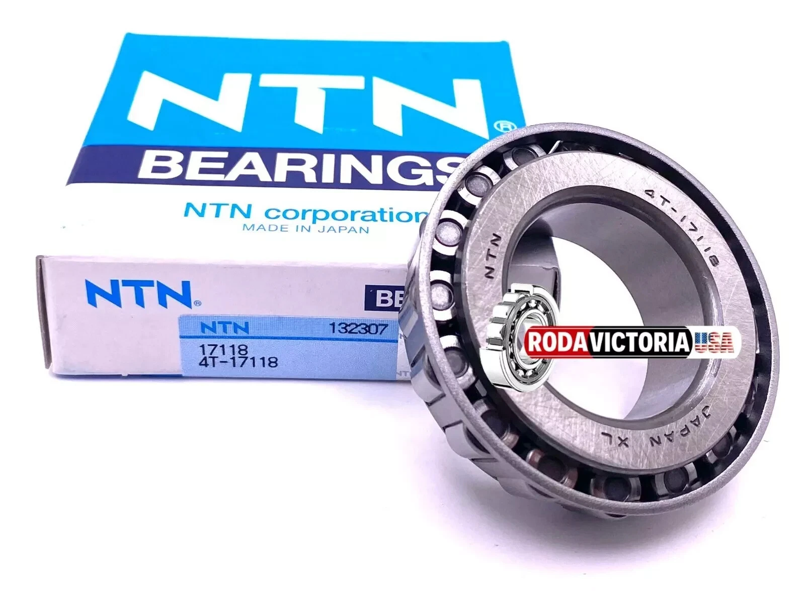 NTN Japan 17118 Tapered Roller Bearing 29.99 mm