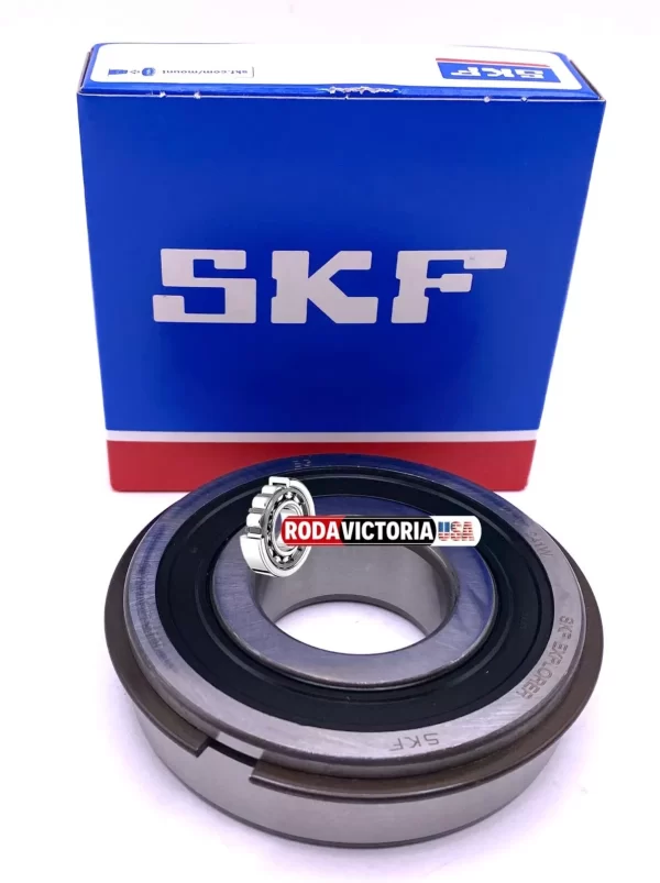 SKF 6306 2RS1 NR C3 Ball Bearing, Rubber Sealed + Snap Ring 30x72x19 mm - Image 3