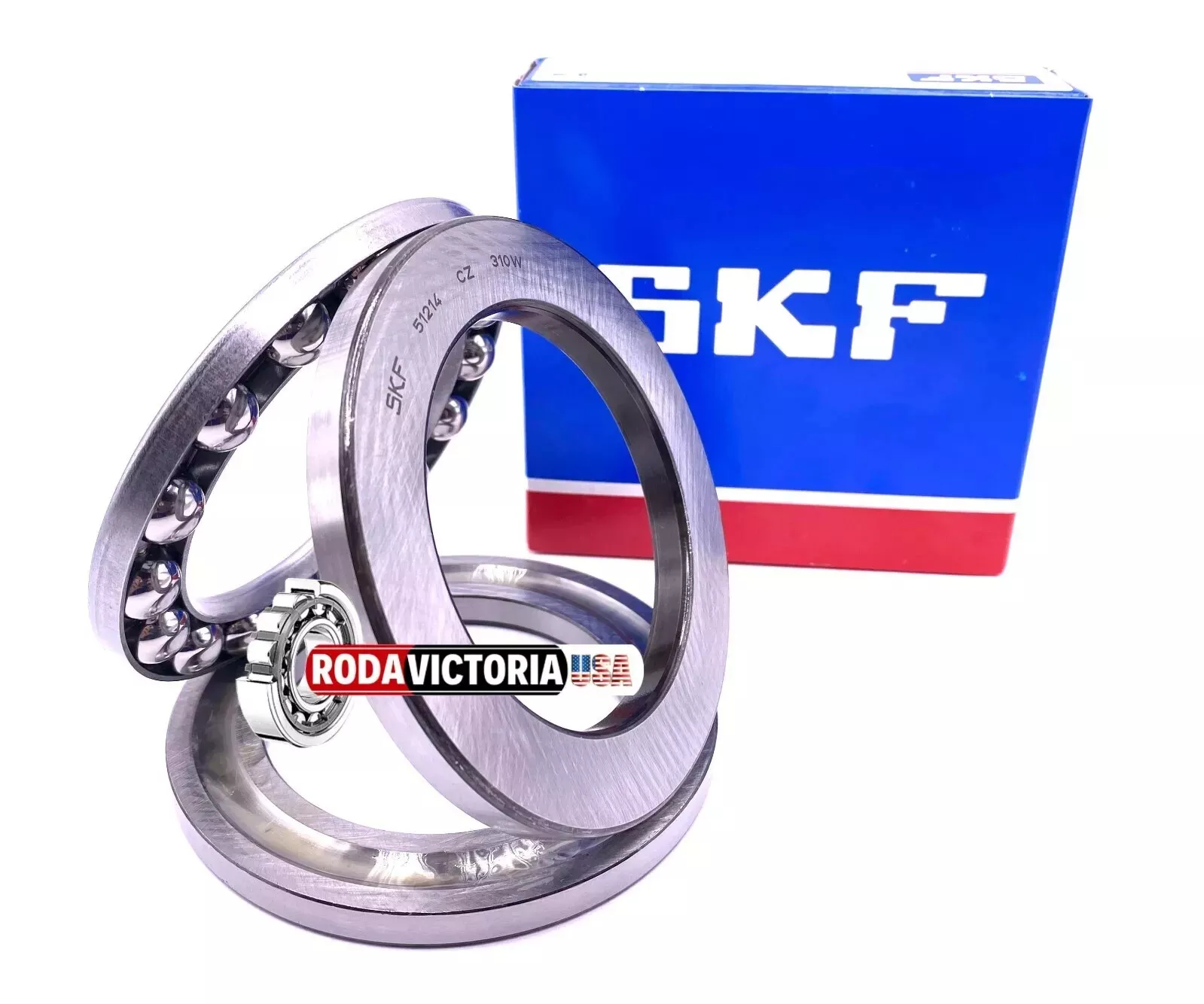 SKF 51214 Axial Deep Groove Ball Bearing 70x705x27 mm - Image 3