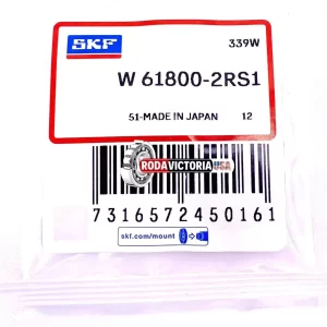 SKF Japan W 61800 2RS1 Stainless Steel Ball Mearing,Rubber Sealed W61800 2RS1 10