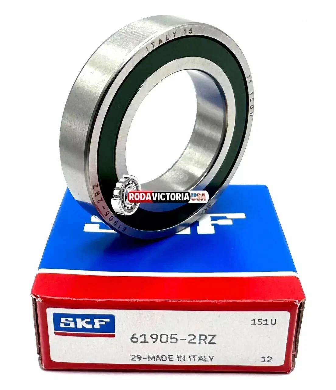 SKF 61905 2RZ Deep Groove Ball Bearing, Rubber Sealed 6905-2RS 25x42x9 mm - Image 3