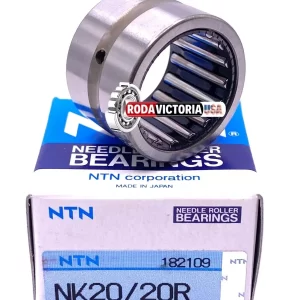 NTN Japan NK20/20 R Needle Roller Bearing and Cage Assembly 20x28x20 mm