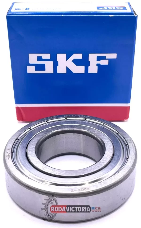 SKF 6206 Z C3 Ball Bearing, Metal Shielded One Side / OPEN ONE SIDE 30x62x16 mm - Image 3