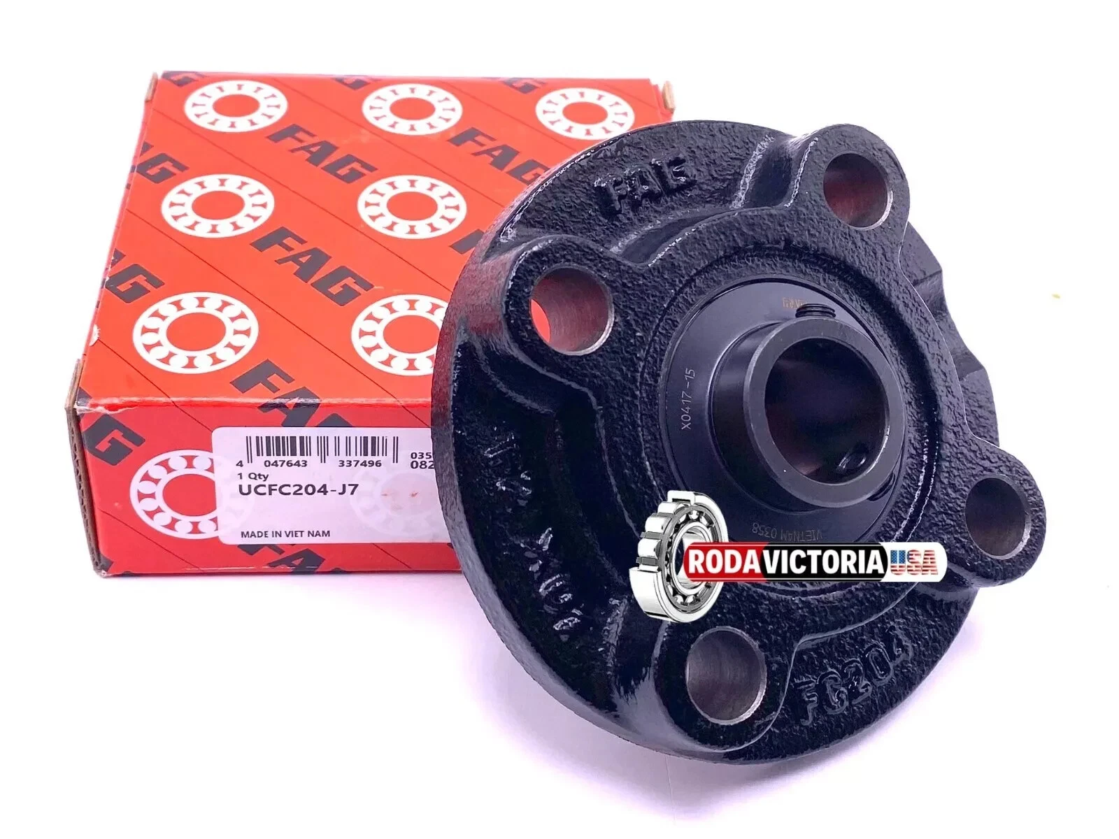 FAG UCFC204 -J7 Flanged housing unit OD 20 mm - Image 2