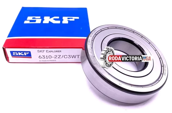 SKF 6310 ZZ C3 WT Deep Groove Ball Bearing, Metal Shielded 50x110x27 mm