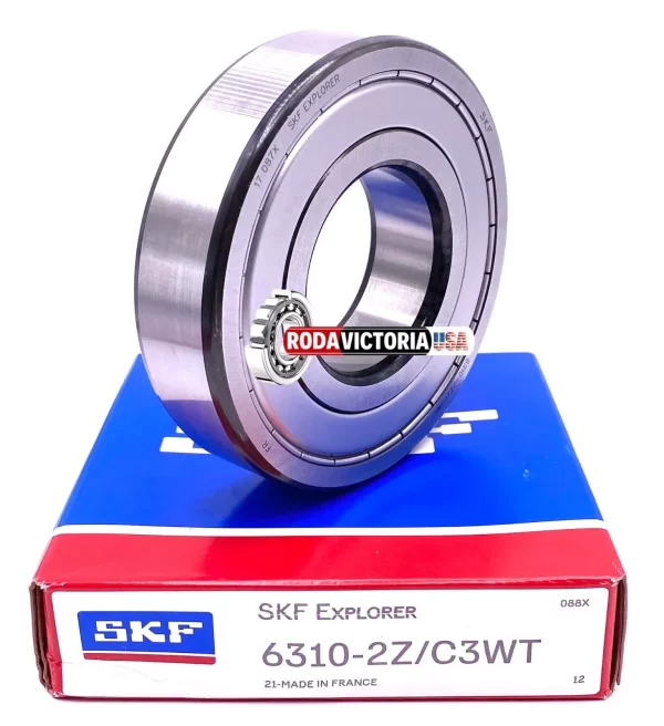 SKF 6310 ZZ C3 WT Deep Groove Ball Bearing, Metal Shielded 50x110x27 mm - Image 3