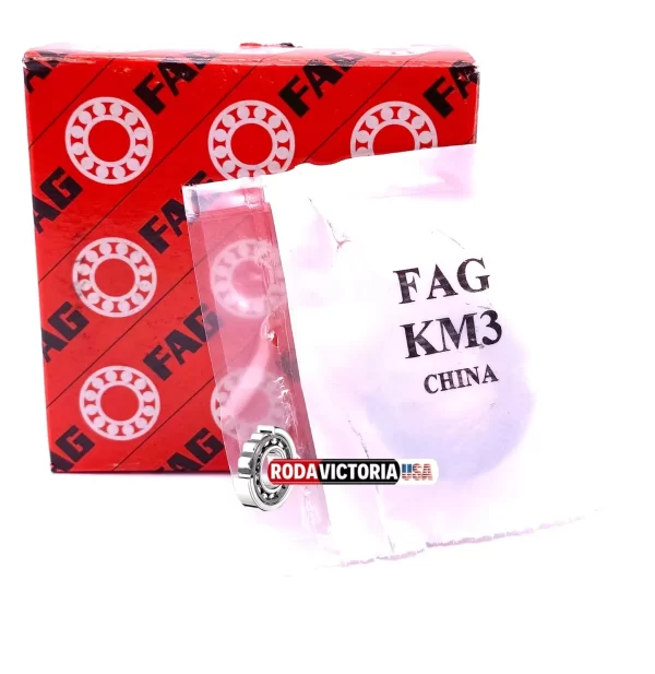 FAG KM 3 Standard Locknut Right Hand Not Self-Locking, Steel, Metric KM3 - Image 2