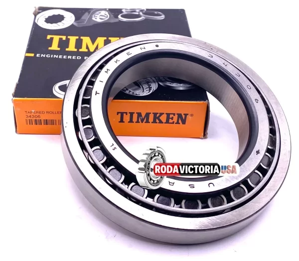 TIMKEN 34306 / 34500 Tapered Roller Bearing 77.79x127x26.99 mm