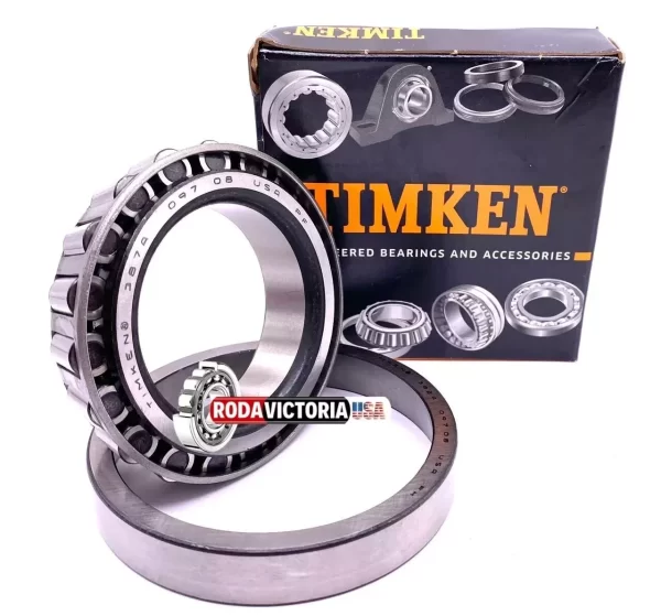 TIMKEN SET74 387A / 382A Tapered Roller Bearing 57.15x100x21.95 mm - Image 4