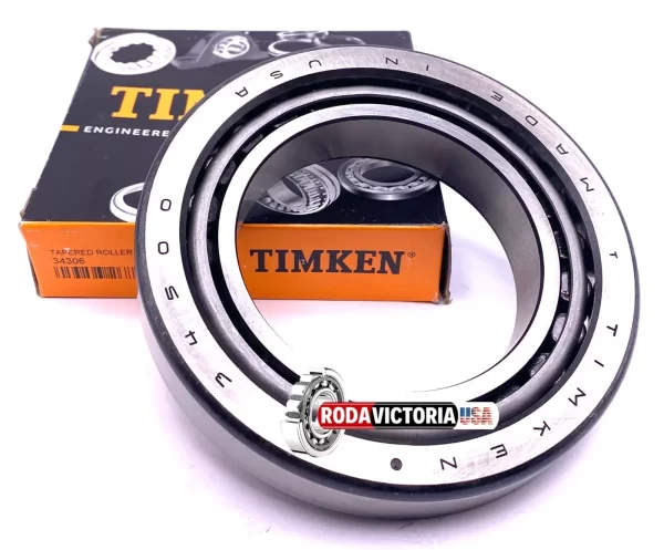 TIMKEN 34306 / 34500 Tapered Roller Bearing 77.79x127x26.99 mm - Image 2