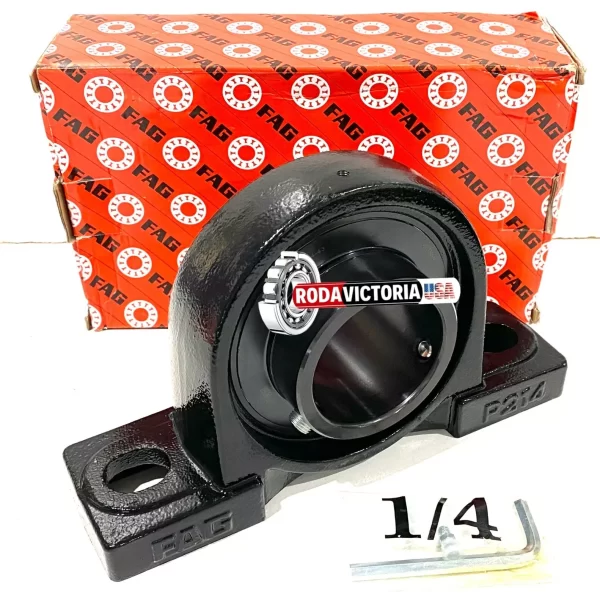 FAG UCP214-43 J7 Housing and Bearing SYJ2.11/16 YAR213-211-2F + SYJ513 2 11/16" - Image 3