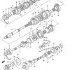 Genuine Suzuki 09262-25125 Ball Bearing Rubber Sealed, Open One Side 25x62x17 mm - Image 5