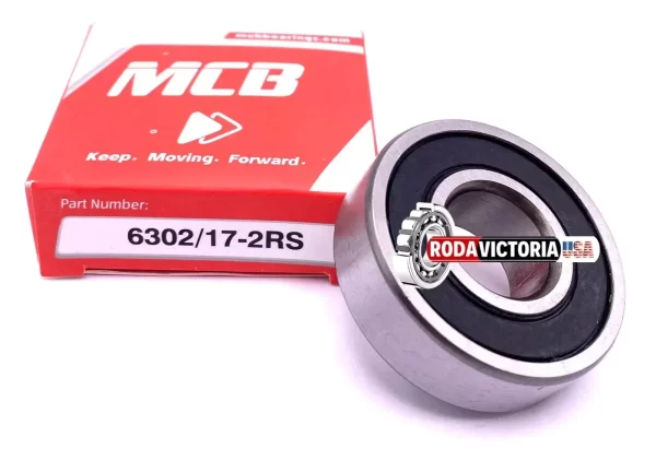 MCB 6302/17 BALL BEARING for HONDA TRX450 2004-2014 17x42x13 mm - Image 2