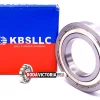 KBS 16006 ZZ Deep Groove Ball Bearing, Metal Shielded 30x55x9 mm