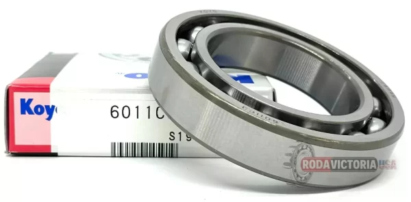 KOYO Japan 6011 Deep Groove Ball Bearing, Open Type, No Seals 55x90x18 mm - Image 3