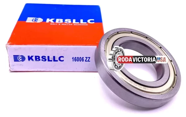 KBS 16006 ZZ Deep Groove Ball Bearing, Metal Shielded 30x55x9 mm - Image 2