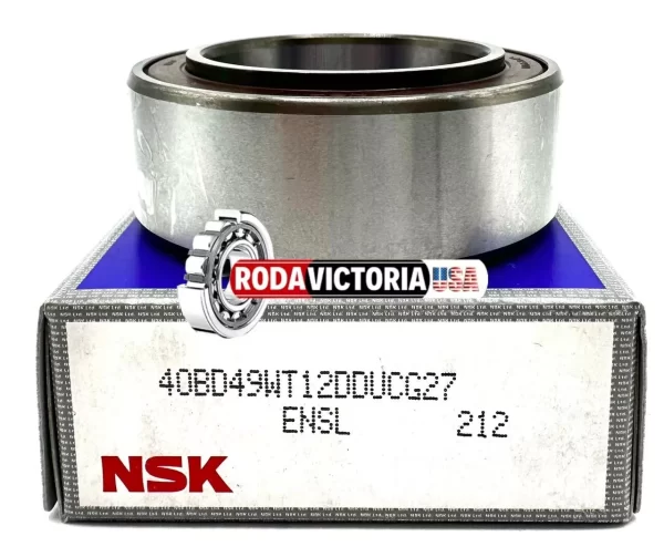 NSK 40BD49 WT12 DDUCG27 AC Compressor Clutch Bearing 40BGS12 40x62x20.625/24 mm - Image 2