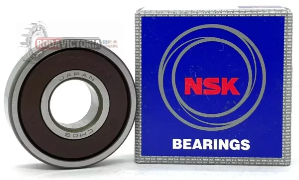 NSK 6201 VV C3 Deep Groove Ball Bearing, Rubber Seals 2RS DDU 12x32x10 mm - Image 4