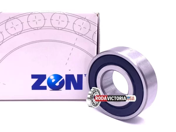 ZEN 7202 B 2RS Angular Contact Ball Bearing, Rubber Sealed 15x35x11 mm