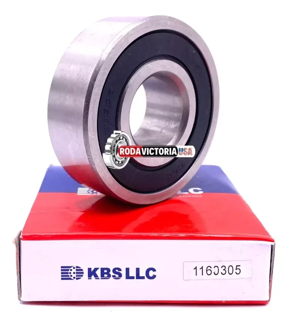 KBS 1160305 2RS Ball Bearing, OPEN One Side + Rubber One Side 25x62x21 mm - Image 5