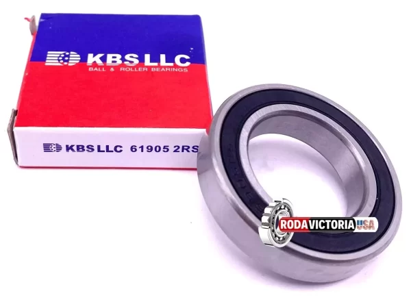 KBS 61905 2RS Deep Groove Ball Bearing, Rubber Sealed 6905 25x42x9 mm - Image 2