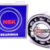 NSK 3204 J Angular Contact Ball Bearing, Open Type, No Seals 5204 20x47x20.6 mm - Image 2
