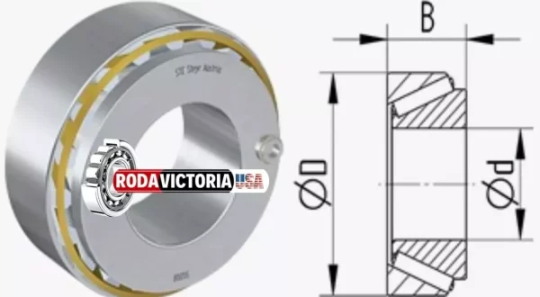 STC-Steyr 29472 E M Axial Spherical Roller Bearing 360x640x170 mm - Image 2