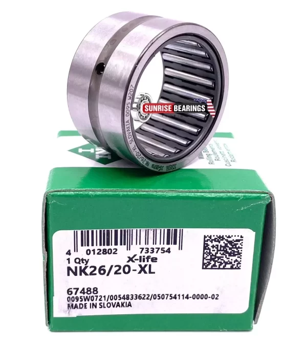 INA NK26/20 Needle Roller Bearing NK 26/20 NK2620 26x34x20 mm