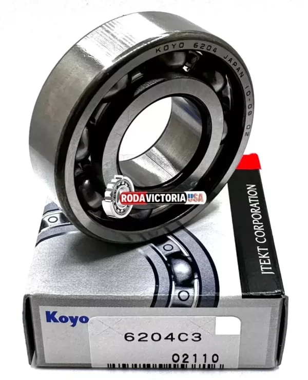 KOYO Japan 6204 C3 Deep Groove Bearing Open Type, No Seals 20x47x14 mm - Image 4