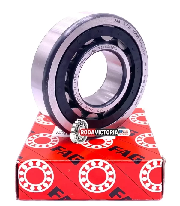 FAG NU307 E XL TVP2 C3 Cylindrical Roller Bearing 35x80x21 mm - Image 3