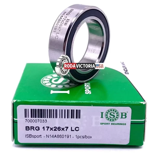 ISB 63803 ZZ Deep Groove Ball Bearing Metal Shielded 17x26x7 mm 63803 2Z MR17267