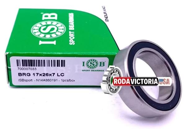 ISB 63803 ZZ Deep Groove Ball Bearing Metal Shielded 17x26x7 mm 63803 2Z MR17267 - Image 2