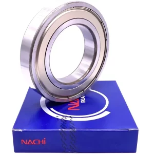 NACHI 6215 ZZ C3 Deep Groove Ball Bearing, Metal Shielded 75x130x25 mm