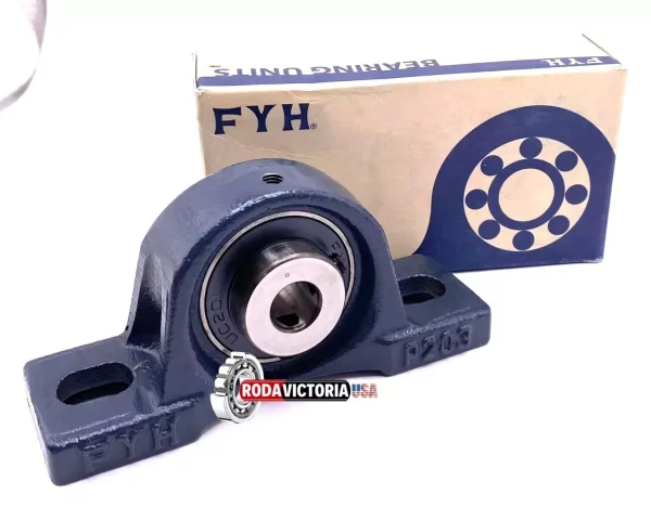 FYH Japan UCP201-8 J Plummer Block Housing UC201-8 + P203 ID 12.70 mm