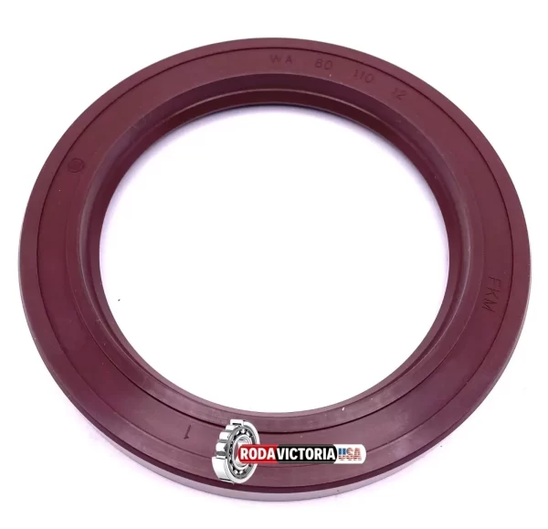 DICHTOMATIK 30x47x7 mm METRIC OIL SEAL DOUBLE LIP with SPRING FMK VITON - Image 4