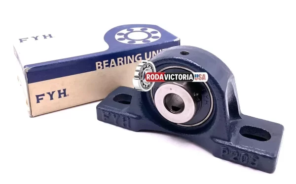 FYH Japan UCP201-8 J Plummer Block Housing UC201-8 + P203 ID 12.70 mm - Image 3
