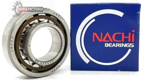 Nachi Japan NU205 EG C3 Cylindrical Roller Bearing 25x52x15 mm