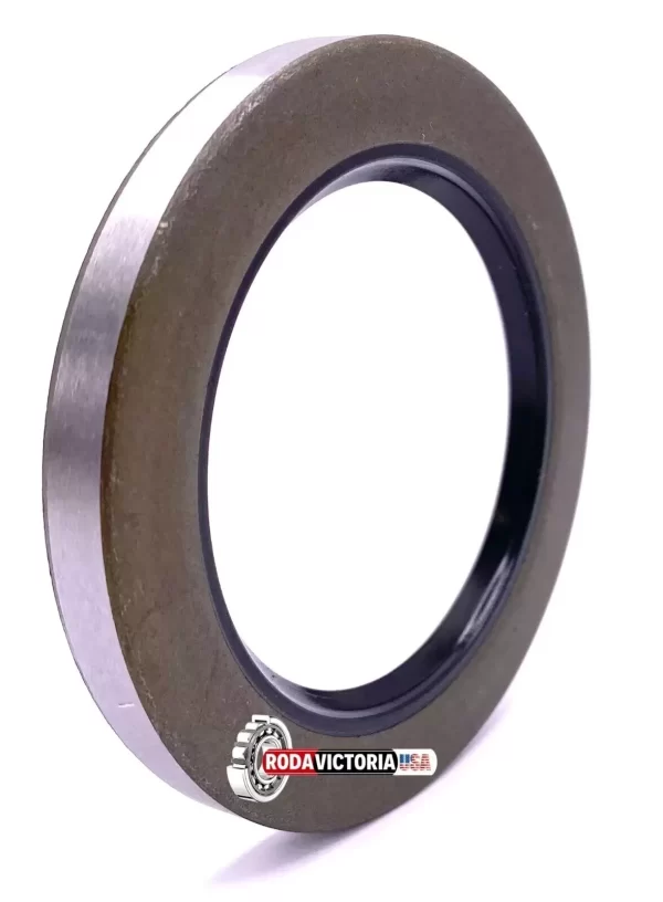 DICHTOMATIK 40x52x7 mm METRIC OIL SEAL DOUBLE LIP with SPRING, METAL JACKETED - Image 2