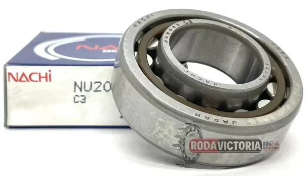 Nachi Japan NU205 EG C3 Cylindrical Roller Bearing 25x52x15 mm - Image 2