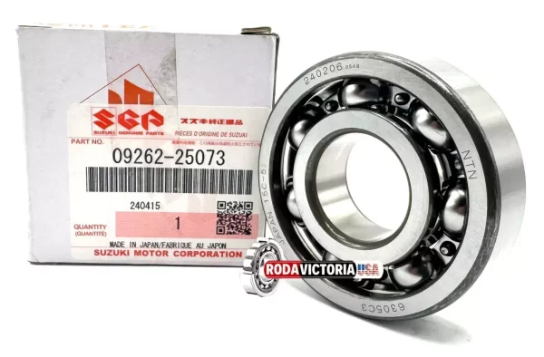SUZUKI 09262-25073 Ball Bearing, Center Shaft Rh 08113-63050 25x62x17 mm - Image 2