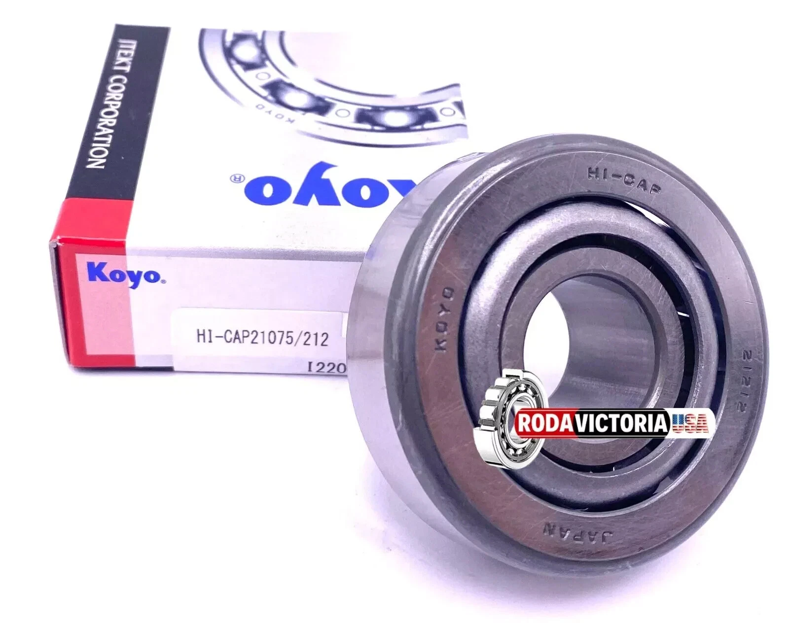 KOYO Japan 21075 21212 Tapered Roller bearing 1626951 ¾”x2.1/8"x7/8" - Image 2