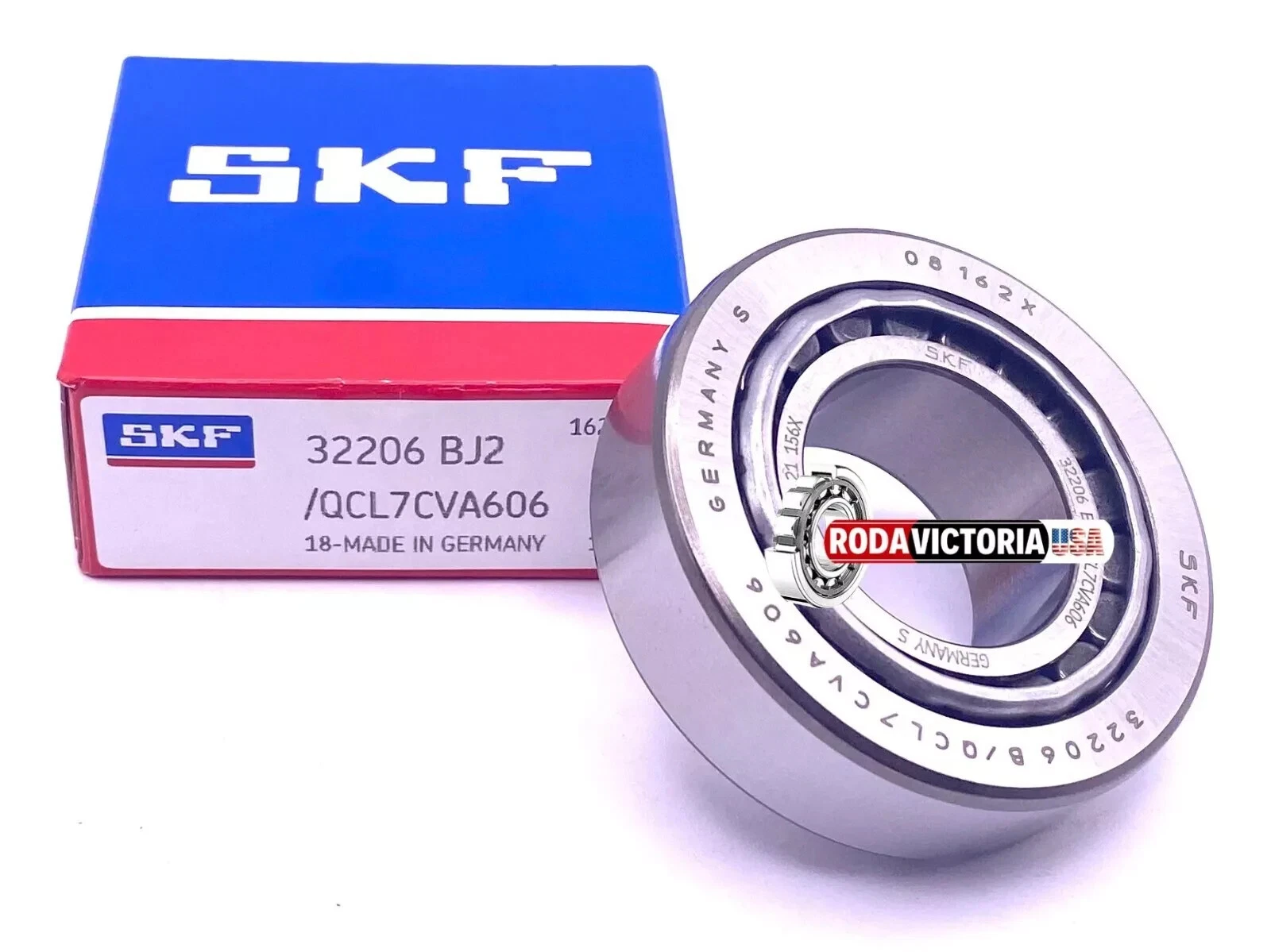 SKF Germany 32206 BJ2 QCL7CVA606 Tapered Roller Bearing 30x65x21 mm