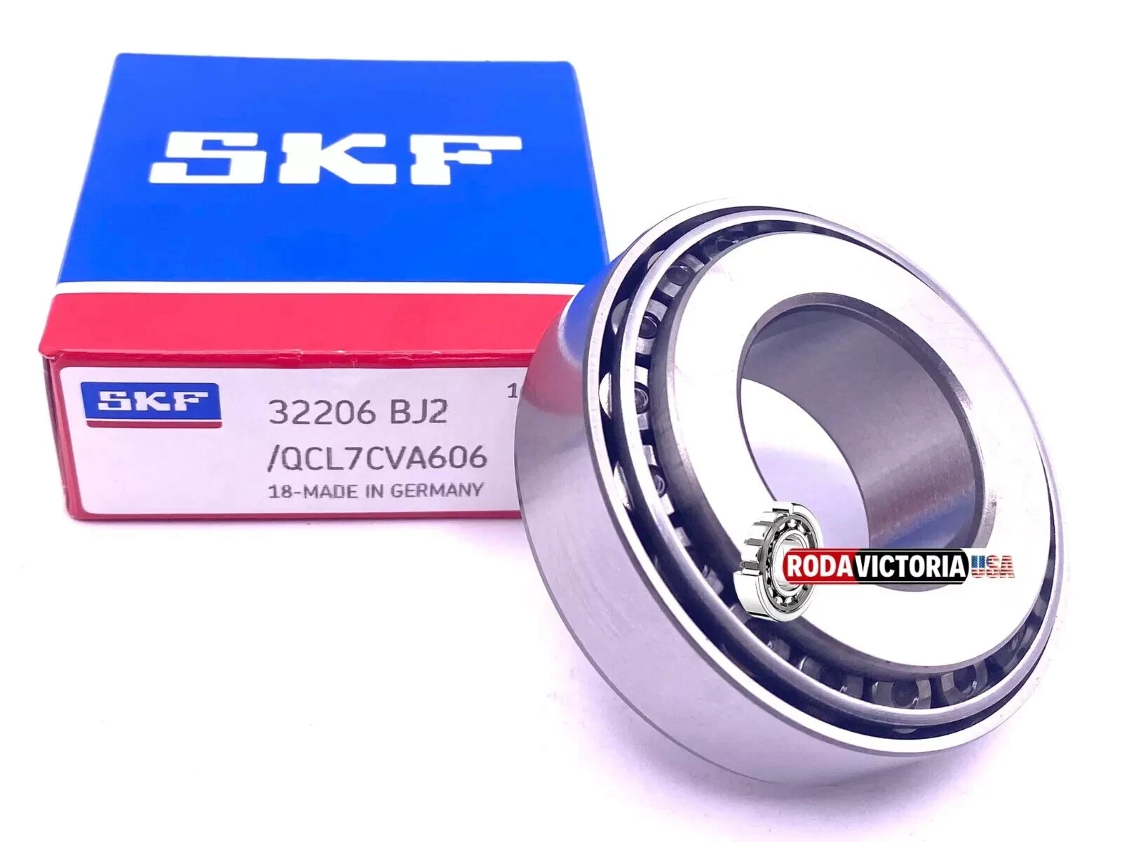 SKF Germany 32206 BJ2 QCL7CVA606 Tapered Roller Bearing 30x65x21 mm - Image 3