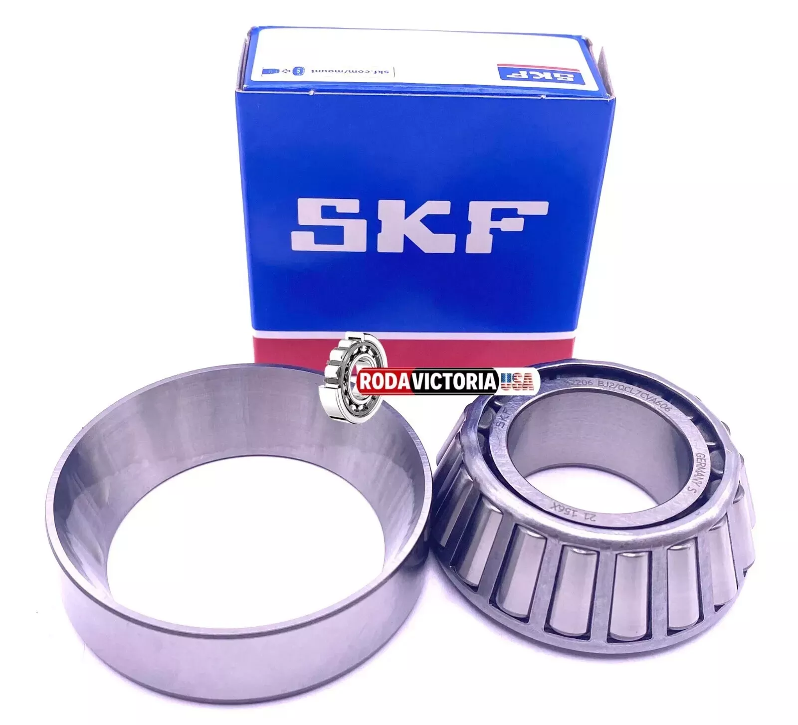 SKF Germany 32206 BJ2 QCL7CVA606 Tapered Roller Bearing 30x65x21 mm - Image 2