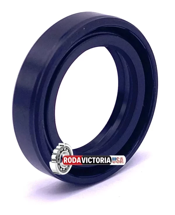 DICHTOMATIK 24x35x7 mm NBR Perbunan METRIC OIL SEAL DOUBLE LIP with SPRING - Image 3