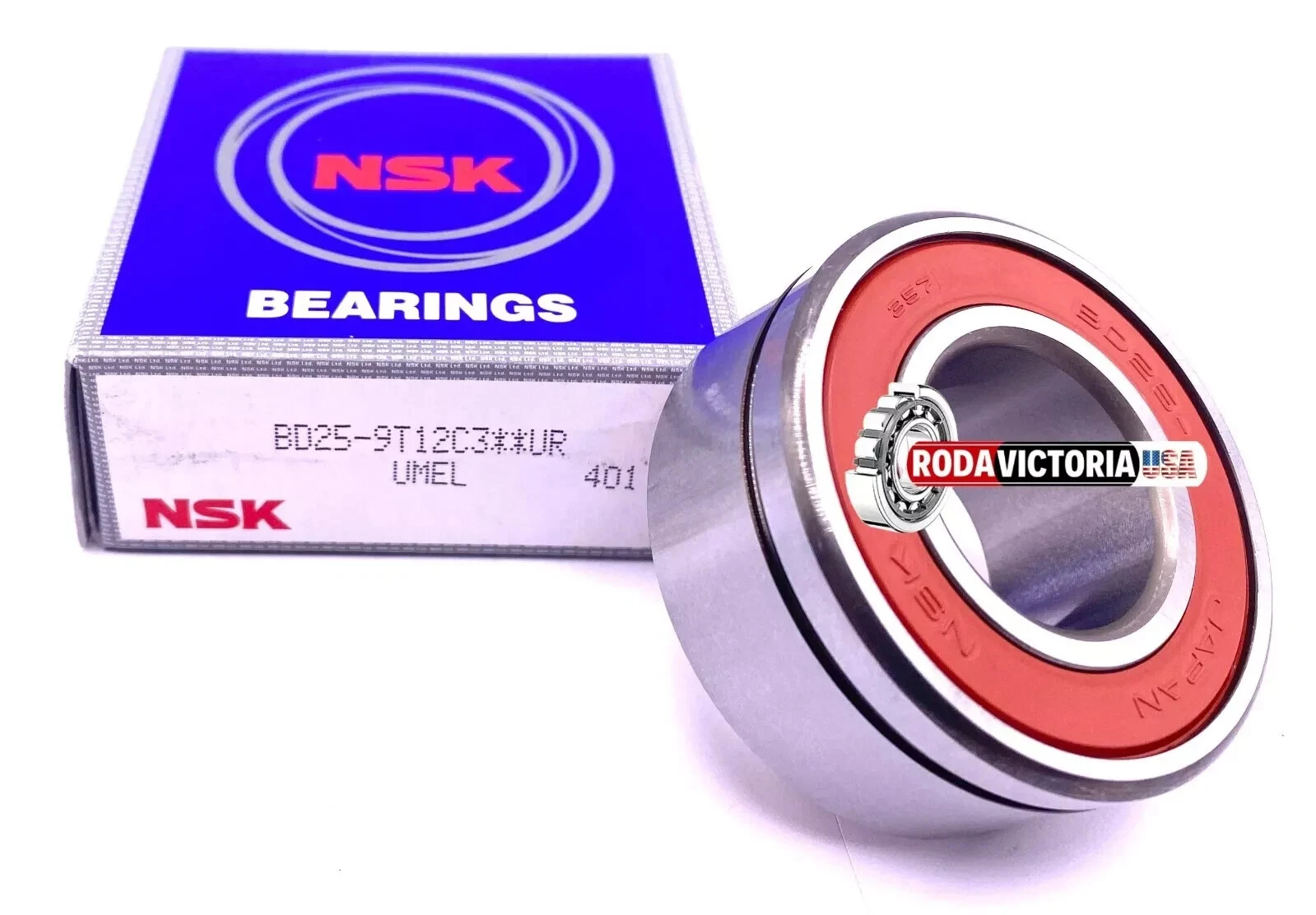 NSK Japan BD25-9 T12 C3 Transmission Bearing 83A460 25x52x23.6 mm - Image 2